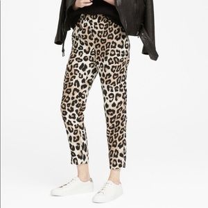Banana Republic Hayden Leopard Pants